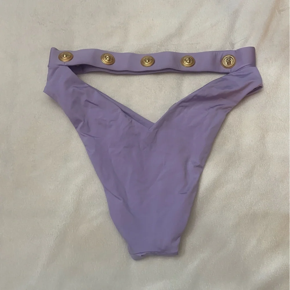New! Monica Hansen beachwear MHB rich and fab bikini bottoms 1096